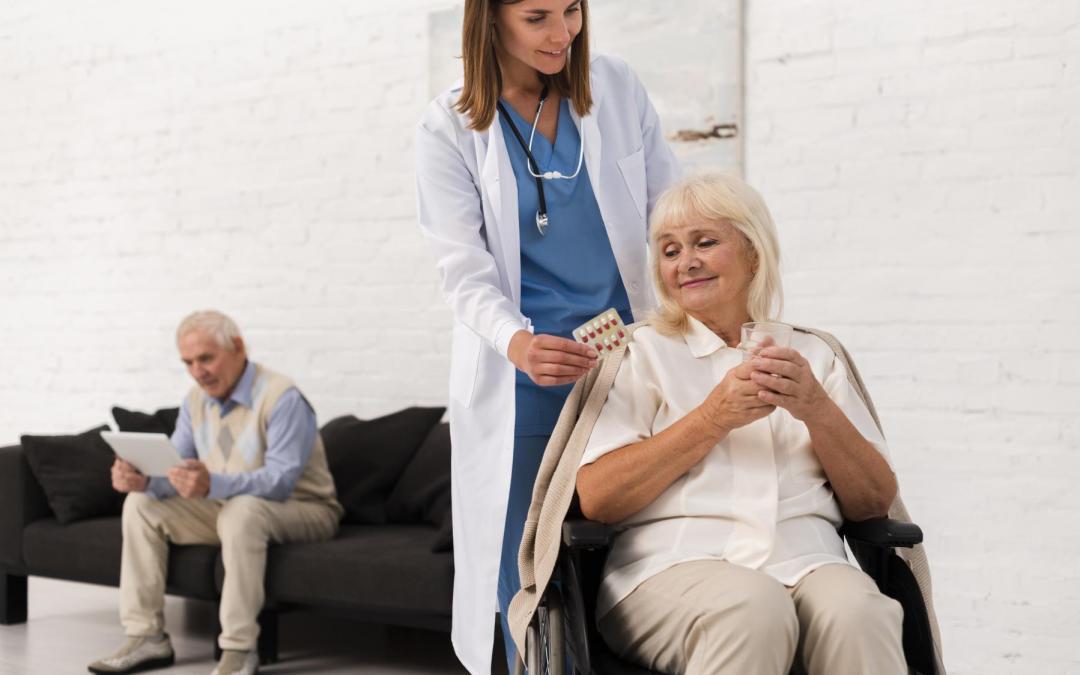 Infermiera per anziani e malati a Milano